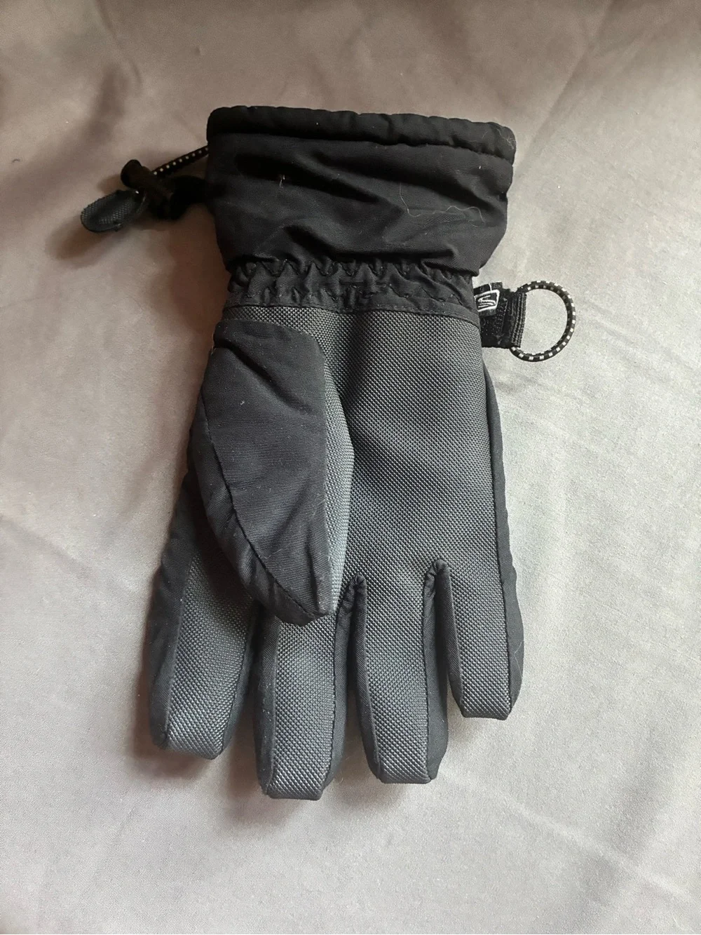 Scott USA Kids Unisex Black Insulated Ski/Snowboard Gloves, Size L